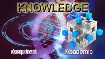 The Nature Of Acquired and Academic Knowledge