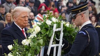 Which crypto companies donated and how much to Trump's inauguration.