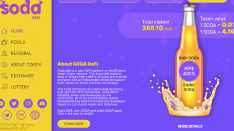 Earn 496% APR on you BNB