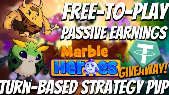 Marble Heroes NFT Game Review | Free to Play to Earn | Turn-based Strategy Battle