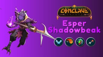 Splinterlands | The ESPER SHADOWBEAK is a Defensive Dual Attack Power Beast