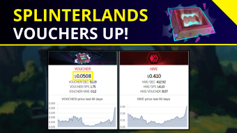 Splinterlands 🐉| Vouchers are going UP! [EN/PT-BR]