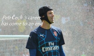 Petr Čech hanged his helmet on the nail