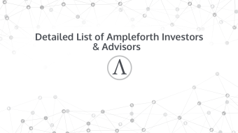 Detailed List of Ampleforth Investors & Advisors