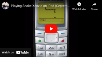 I'm Playing Snake Xenzia On My iPad Air (Yes, It's Actually Possible)