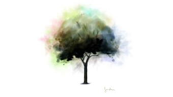 Watercolor experiment using corel painter
