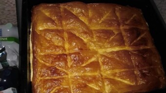 Foodbook #518 Greek custard pie - Galaktoboureko