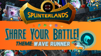 Raiders on the storm - Wave Runner Splinterlands Battle Challenge