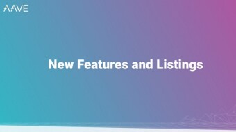 Aave Launches New Features and Listings