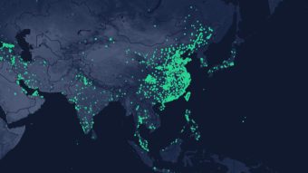 Take a look at this current Helium mining map of Asia and tell me how China's crypto ban is going