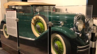 1900s Racing Cars Exhibition in Chicago Museum of Science and Industry