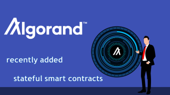Algorand added stateful smart contract as a new feature!