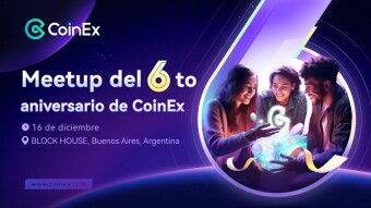 Fiesta en Buenos Aires por el 6.º aniversario de CoinEx: ¡Llevate tu invitación gratuita ya!