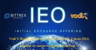Vodi X Bounty Program Tutorial - Earn 1,100 VDX Tokens ($11)IEO On Bittrex Exchange
