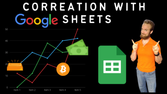 How to Calculate Correlation With Google Sheets