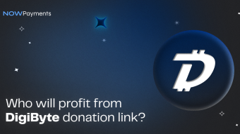 Who will benefit from DigiByte donation link?