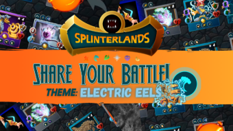 Splinterlands: Weekly Battle Electric Eels & the Spooky Legendary Ghosts