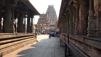 Virupaksha temple almost like Bagan in Myanmar - Hampi, Karnataka - my journey through Asia