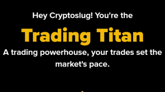 CryptoSlug — Year in Review (Binance “Trading Titan”) 🛰️⚔️