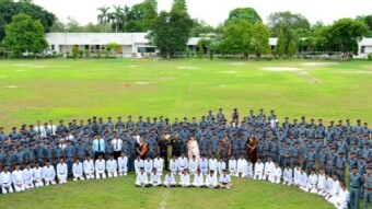 My first day in MILITARY SCHOOL...