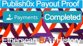 Publish0x Payment Proof in BAT Basic Attention token To MyEtherWallet