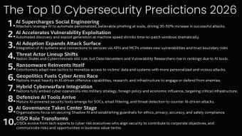 Top 10 Cybersecurity Predictions for 2026