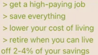 Is FIRE (Financial Independence Retire Early) a Meme?