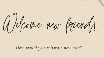 How would you onboard a new user on Publish0x?