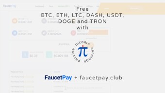 Extra Satoshis, with Passive Income Earnings, FaucetPay and faucetpay.club