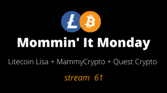 Mommin It Mondays episode November 1st 2021 - Special Quest Crypto