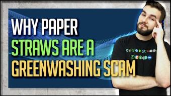 Why Paper Straws Are A Greenwashing Scam