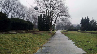 Rainy, cold and unpleasant all day long