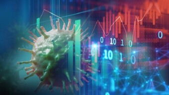 How did the new Covid-19 statistics affected the crypto market?