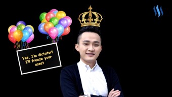 Justin Sun just planned massive freezing of user assets on the Steem blockchain