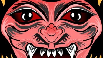 Premium Vector devil art.