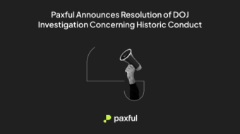 Paxful Announces Resolution of DOJ Investigation Concerning Historic Conduct