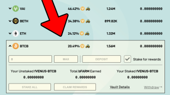 Farming $BTC & $ETH at Harvest Finance vis Binance Smart Chain [Beginner Friendly]