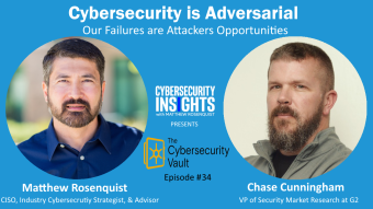 Cybersecurity is Adversarial – Our Failures are Attackers Opportunities