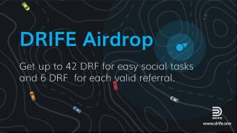 Drife airdrop 1000000drf