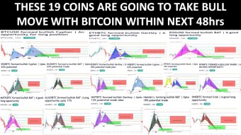 THESE 19 COINS ARE GOING TO TAKE BULL MOVE WITH BITCOIN WITHIN NEXT 48hrs
