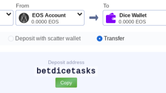 EOS OG gambling site DICE to offer easy onboarding