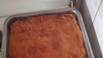 Foodbook #830 Greek custard pie - Galaktoboureko
