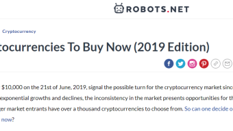 Steem makes Top 10 list of cryptocurrencies to buy