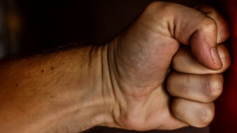 Even with one hand tied behind my back, I can still make a fist. (It's coded to run on *NIX.)