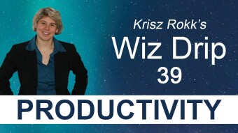 Wiz Drip 39. Control Your Life Force; Get Out of Emergency Mode