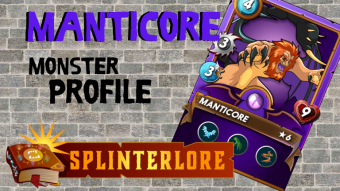 Splinterlands Epic Card Profile - Manticore