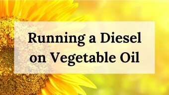 Running a Diesel Car on Vegetable Oil - My Experience