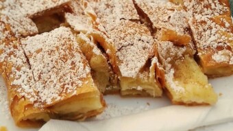 Daily meal #20 homemade bougatsa