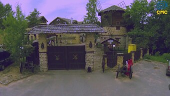 Filming from the quadrocopter Old mill