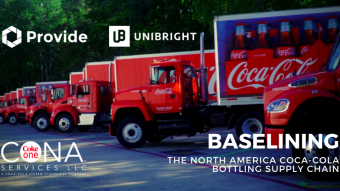 Unibright and Provide will Baseline the North American Coca-Cola bottling supply chain